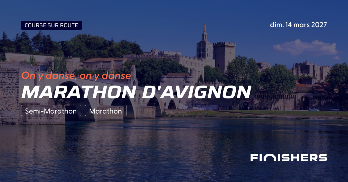 🏃 Marathon d'Avignon 2027 - Parcours, inscriptions & résultats | Finishers